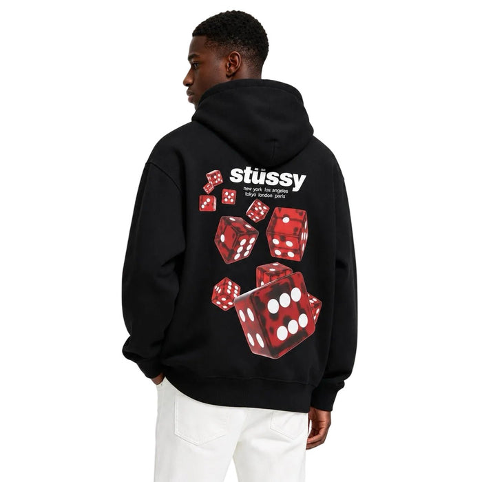 Stussy Rollers Hoodie Black - AFewVibe