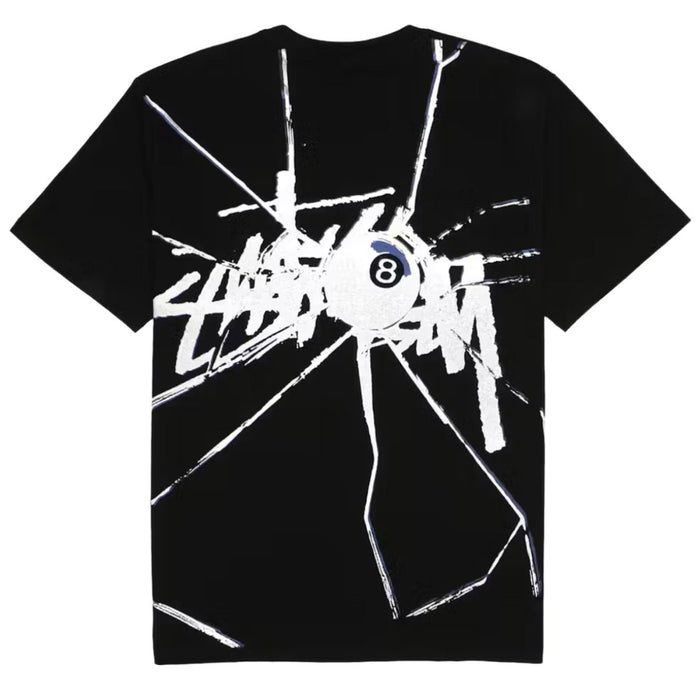 Stussy Shattered Tee Black - AFewVibe