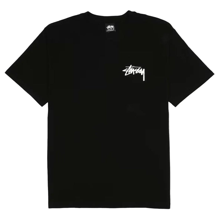 Stussy Shattered Tee Black - AFewVibe