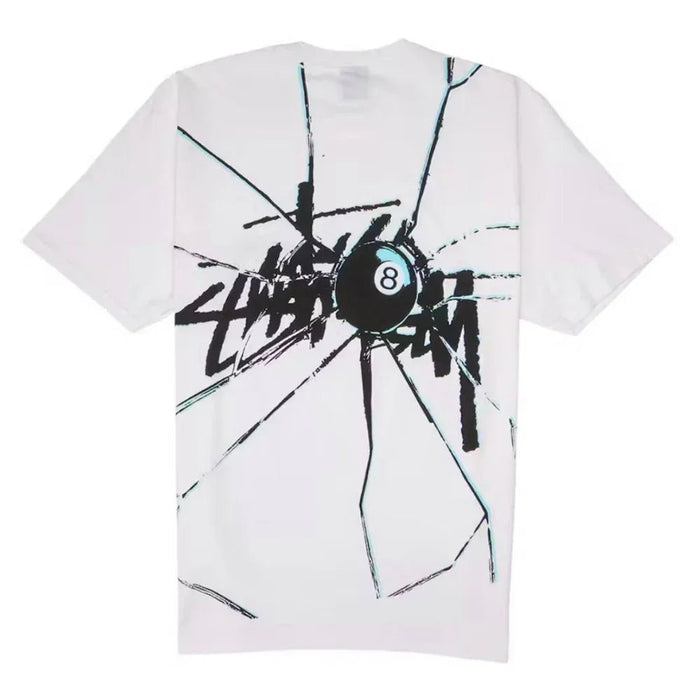 Stussy Shattered Tee White - Afewvibe