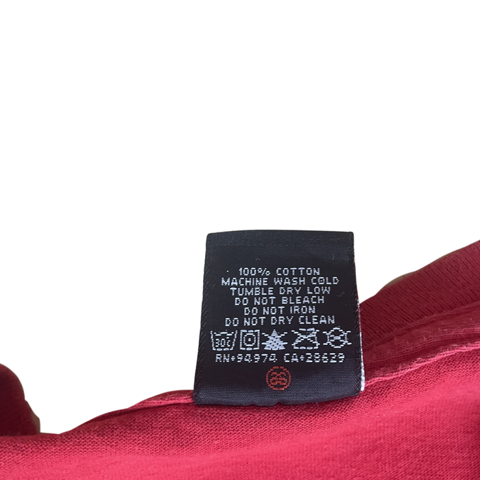 Stussy Vintage T-Shirt – Red XL Graphic Tee