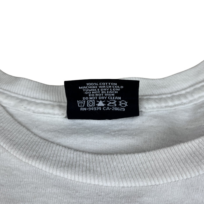 Stüssy "World Tour" Gold Frame Tee – White / M