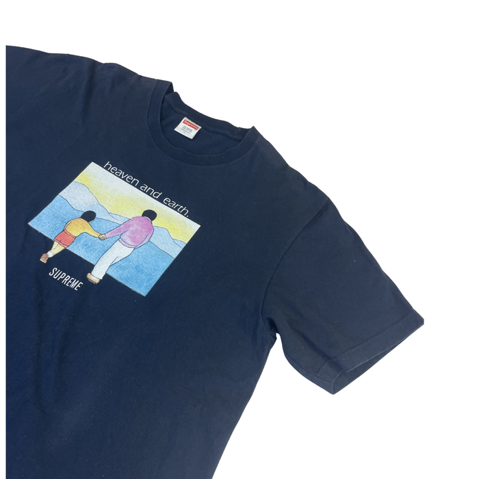 Supreme “Heaven and Earth” Tee (Navy)