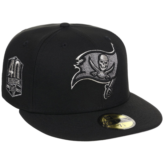 Tampa Bay Buccaneers NFL Liquid Titanium New Era 59FIFTY