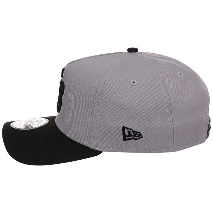 Tampa Bay Rays MLB Gray x Black FASHION CORE New Era 9FORTY A-Frame