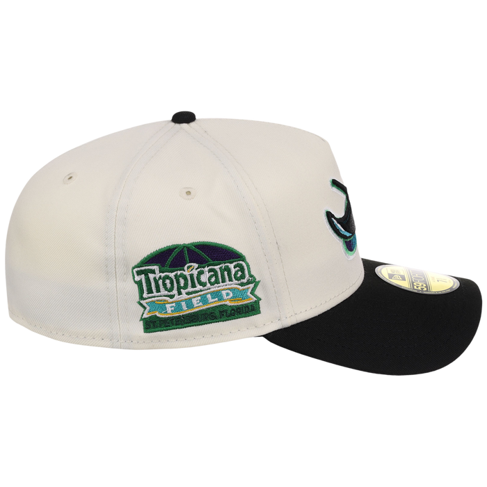 Tampa Bay Rays MLB Heritage Chrome New Era 59FORTY