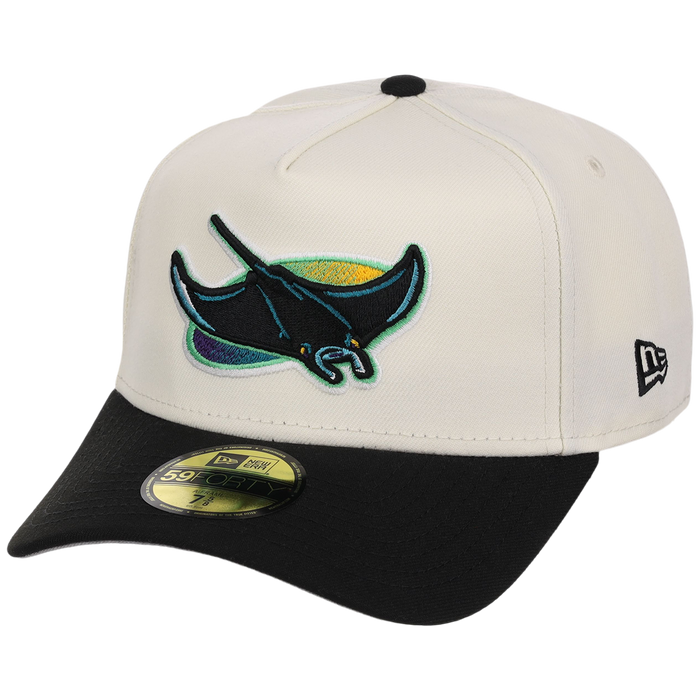 Tampa Bay Rays MLB Heritage Chrome New Era 59FORTY