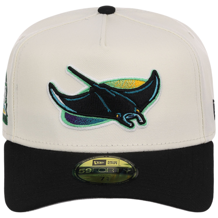 Tampa Bay Rays MLB Heritage Chrome New Era 59FORTY