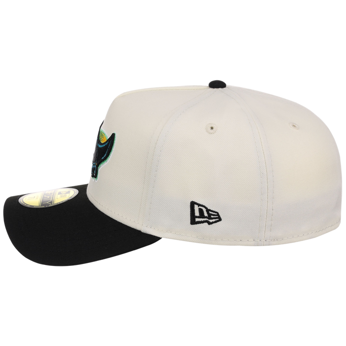 Tampa Bay Rays MLB Heritage Chrome New Era 59FORTY