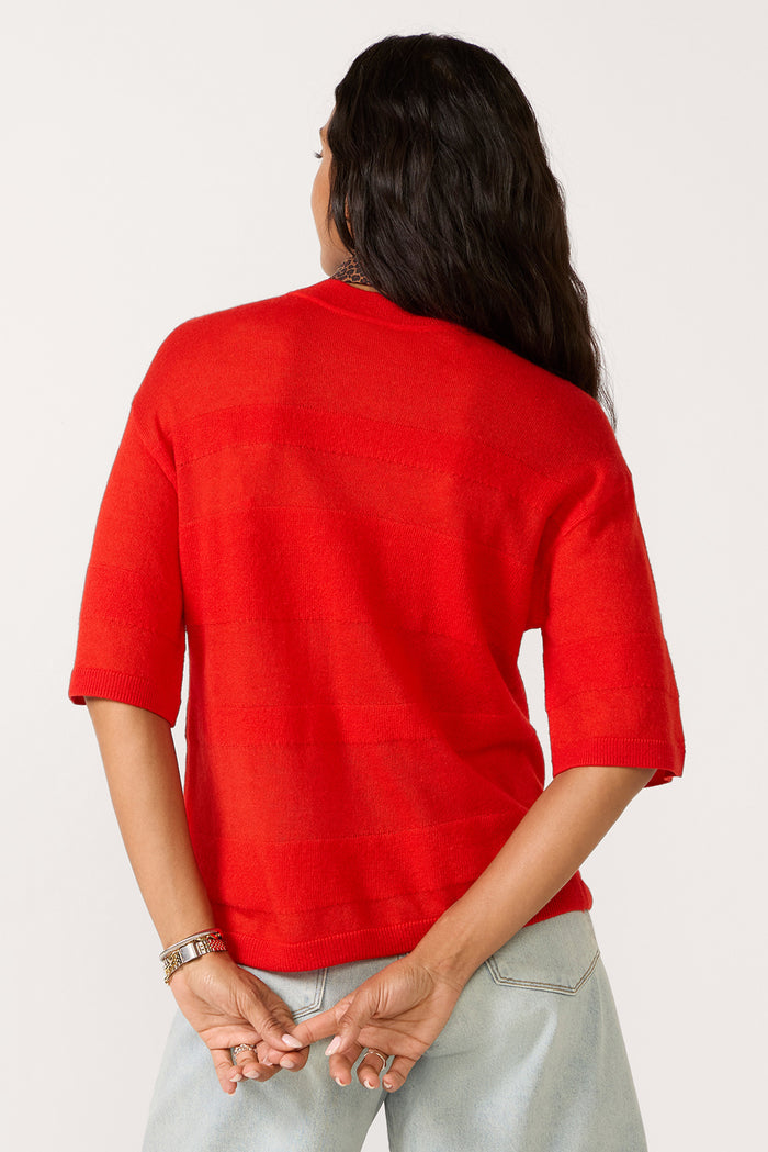 Tara Featherweight Sweater Tee