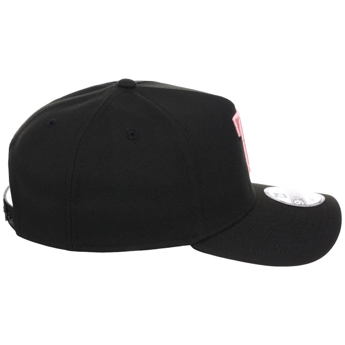 Texas Rangers MLB Black x Pink FASHION CORE New Era 9FORTY A-Frame