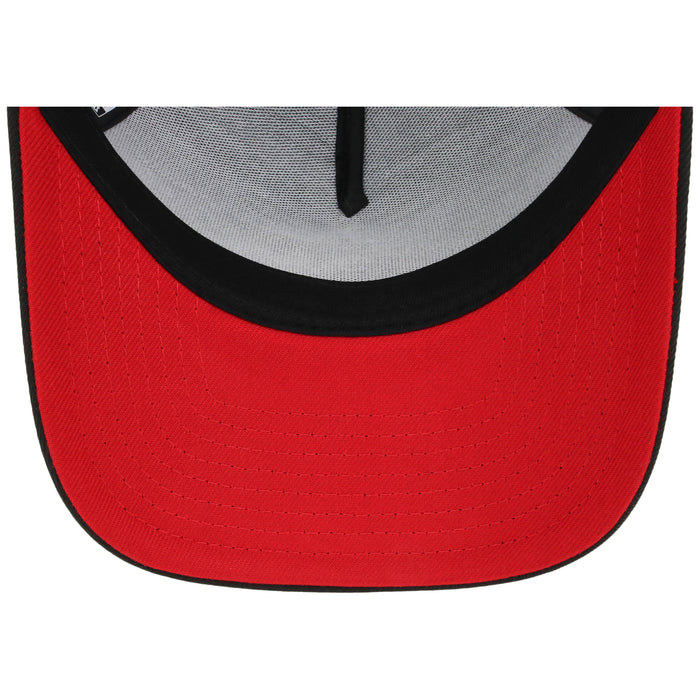 Texas Rangers MLB Black x Red FASHION CORE New Era 9FORTY A-Frame