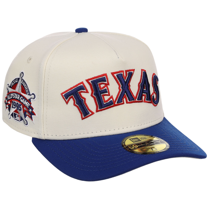 Texas Rangers MLB Heritage Chrome New Era 59FORTY
