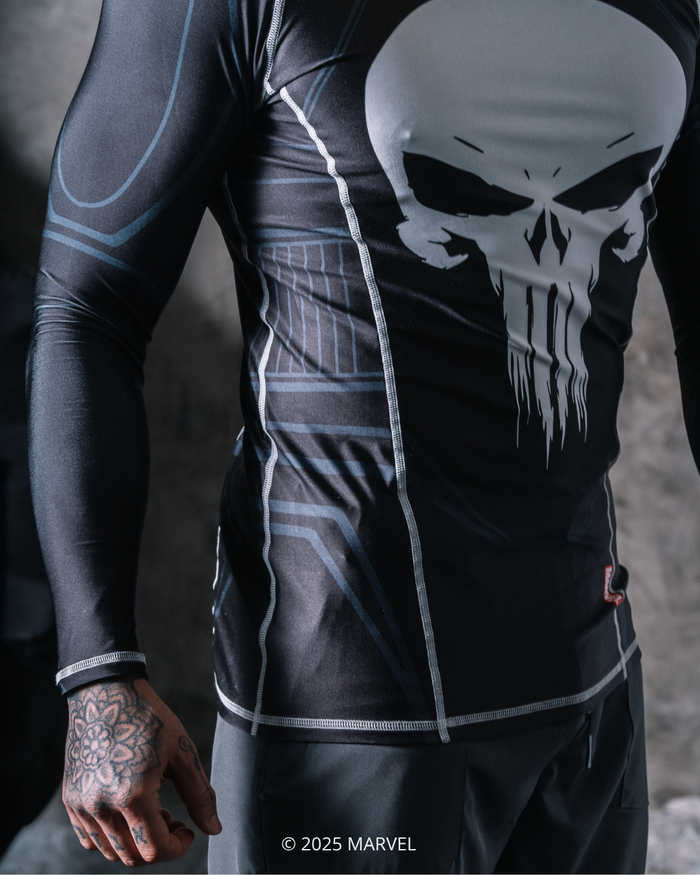 The Punisher Compression Long Sleeve