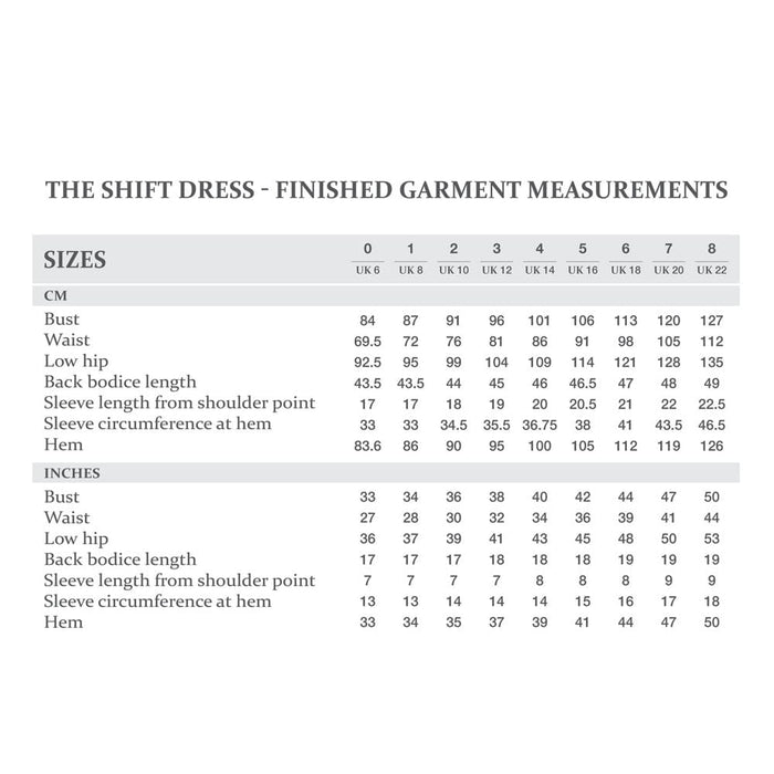 The Avid Seamstress Dresses The Shift Dress, The Avid Seamstress Sewing Pattern 10809