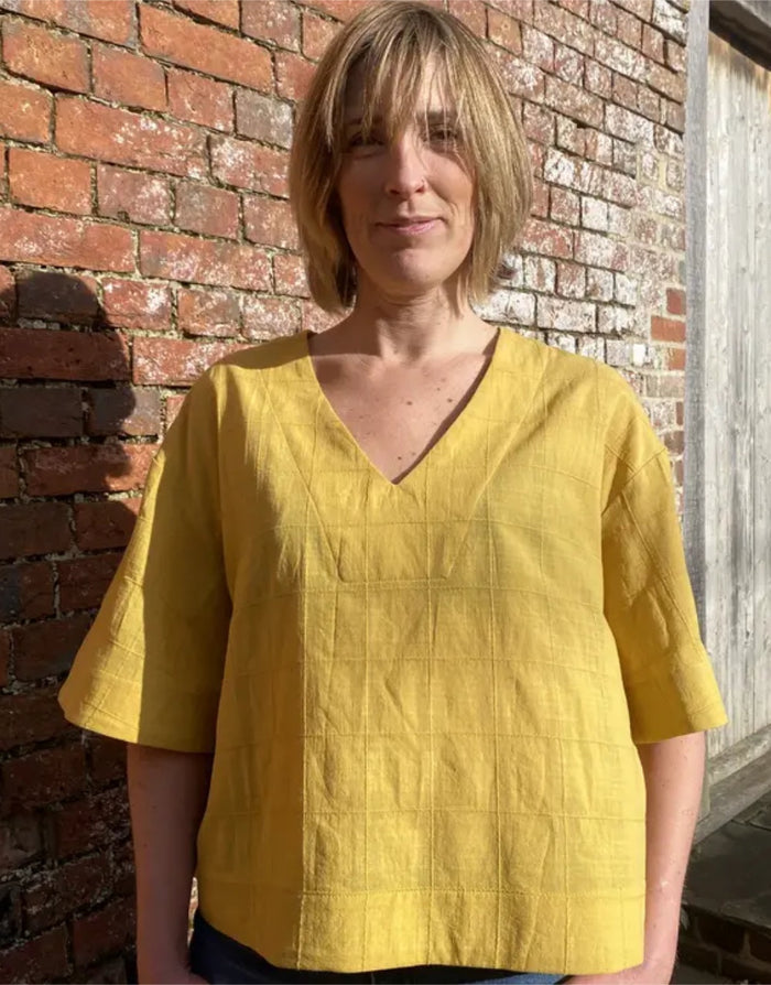 The V-Neck Top, The Avid Seamstress Sewing Pattern