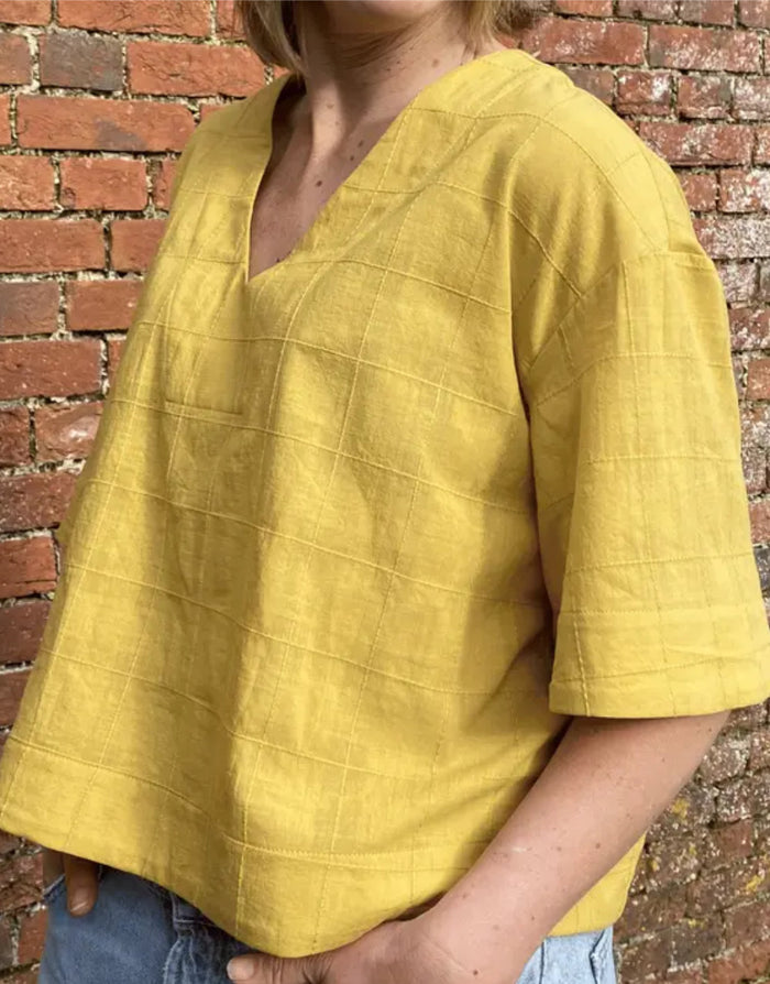 The V-Neck Top, The Avid Seamstress Sewing Pattern