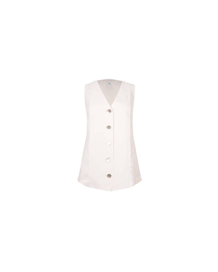 THELMA VEST WHITE