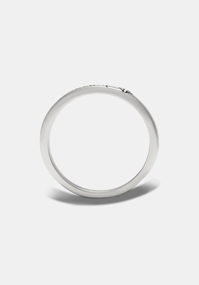 Till Death Sterling Silver Band - 3mm