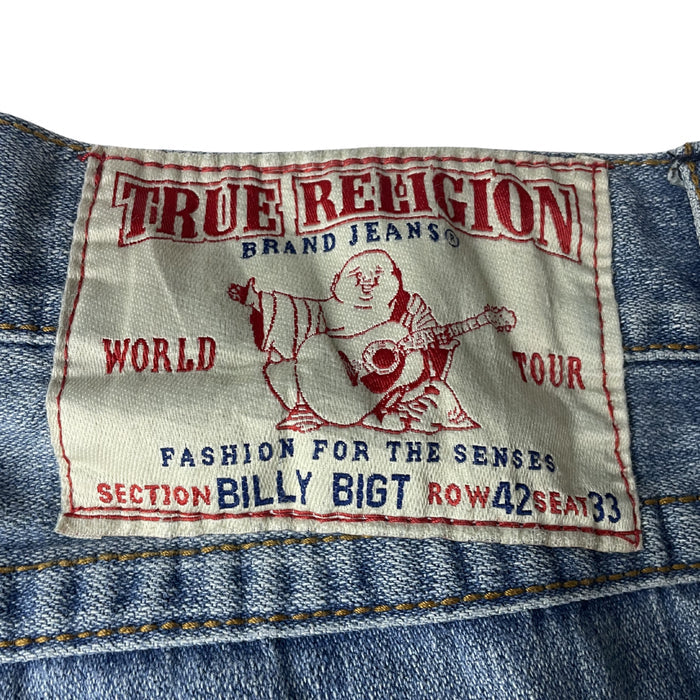 True Religion Billy Bootcut Jeans Light Blue