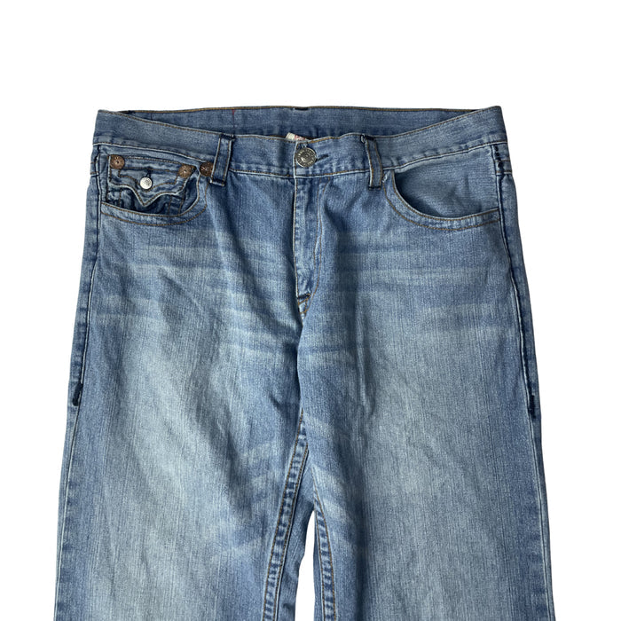 True Religion Billy Bootcut Jeans Light Blue