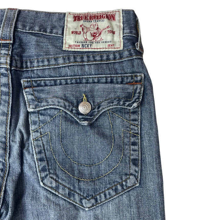 True Religion Billy Bootcut Jeans Medium Wash