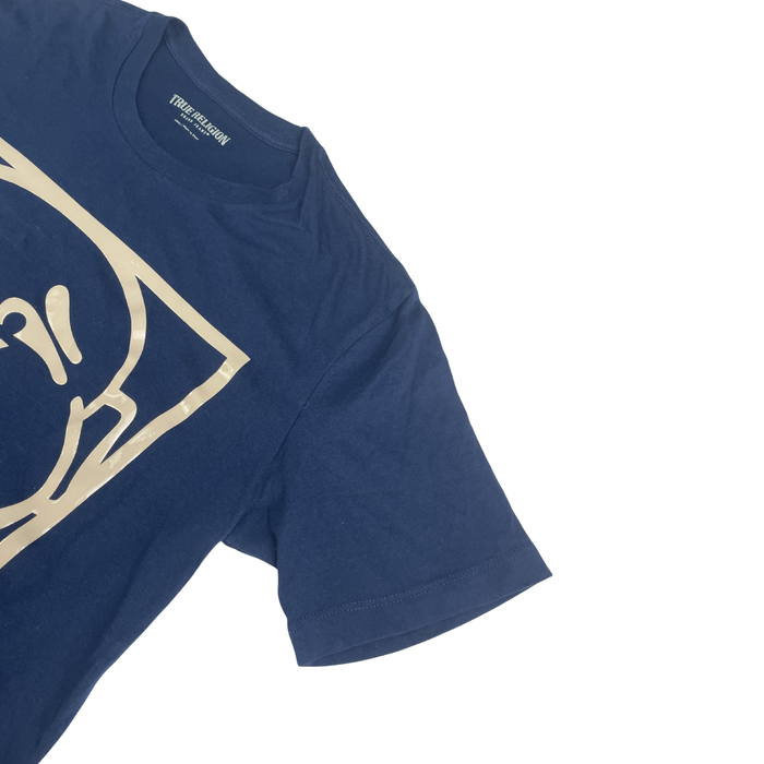 True Religion Buddha Logo Tee (Navy)