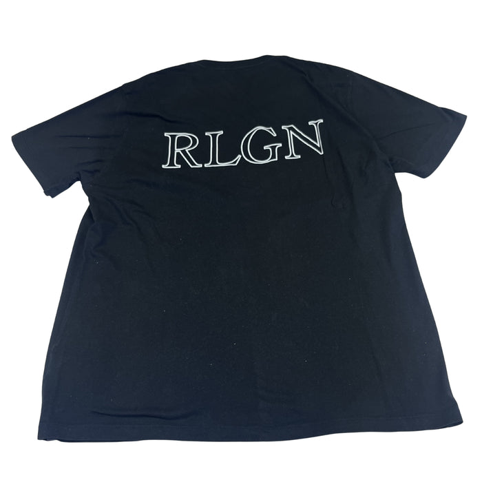 True Religion “TRUE / RLGN” tričko (black)