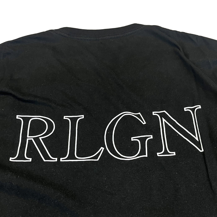 True Religion “TRUE / RLGN” tričko (black)