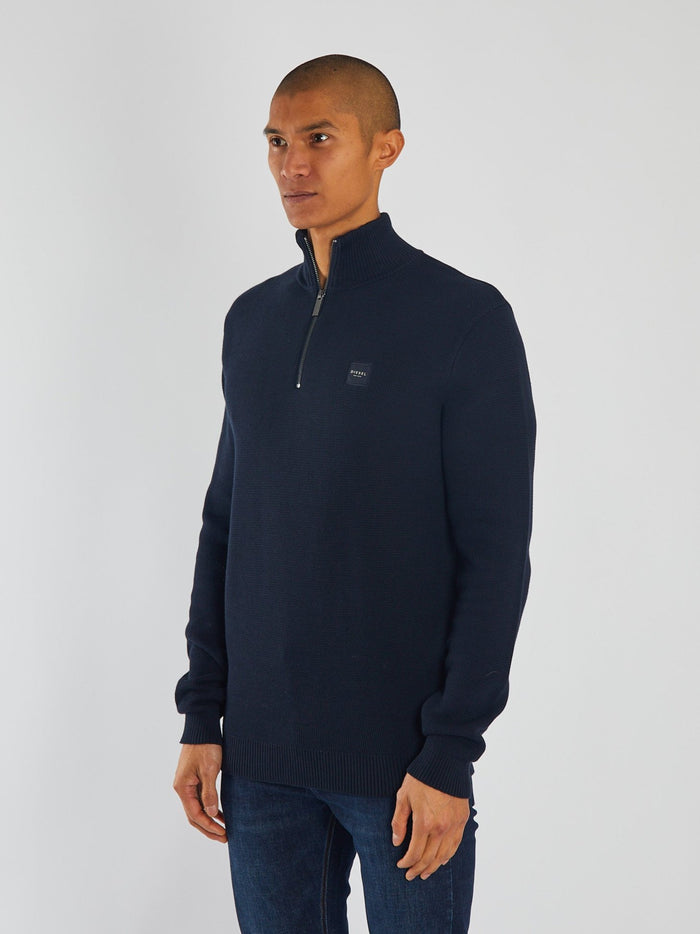 Twain Half Zip North Navy