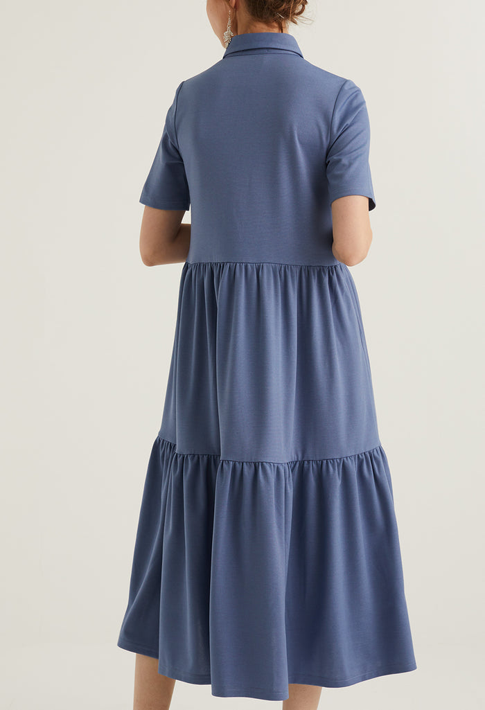 Two Tiered Midi Dress
