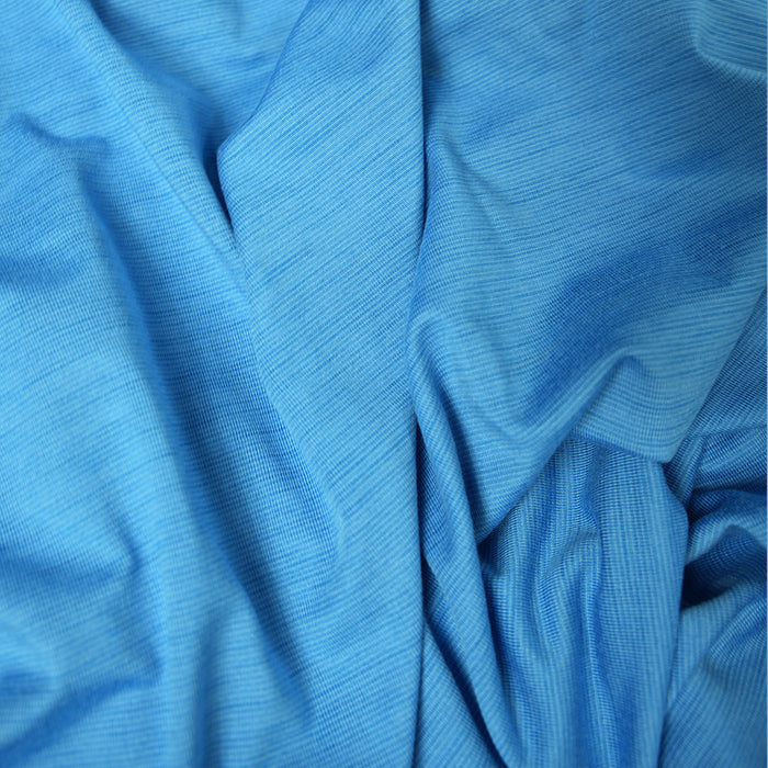 UV Ocean Tech Long Sleeve Hooded Top - Cyan