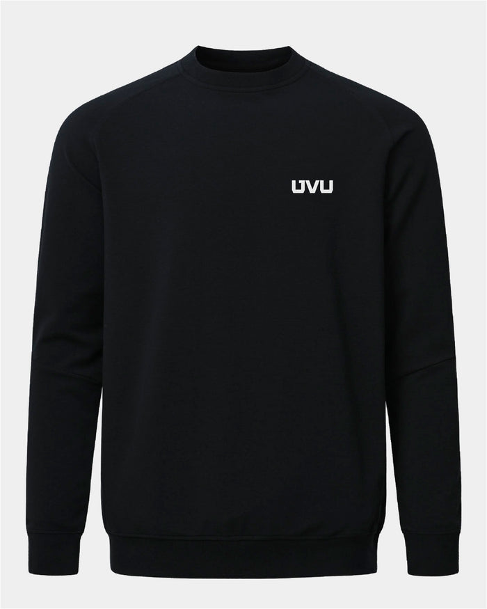 UVU Meridian Black Crewneck
