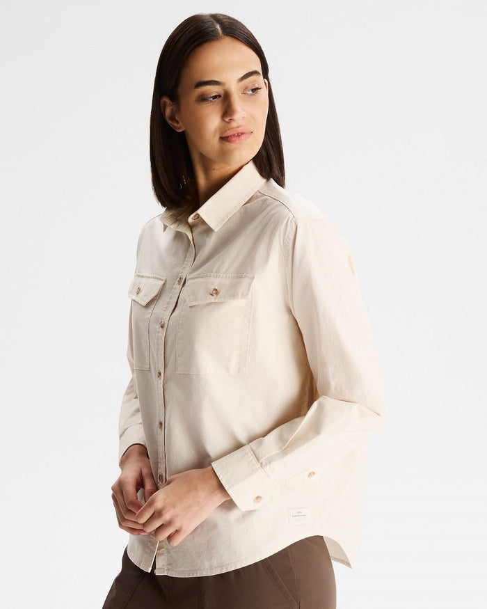 Vander HT Women's Long Sleeve Shirt - Natural
