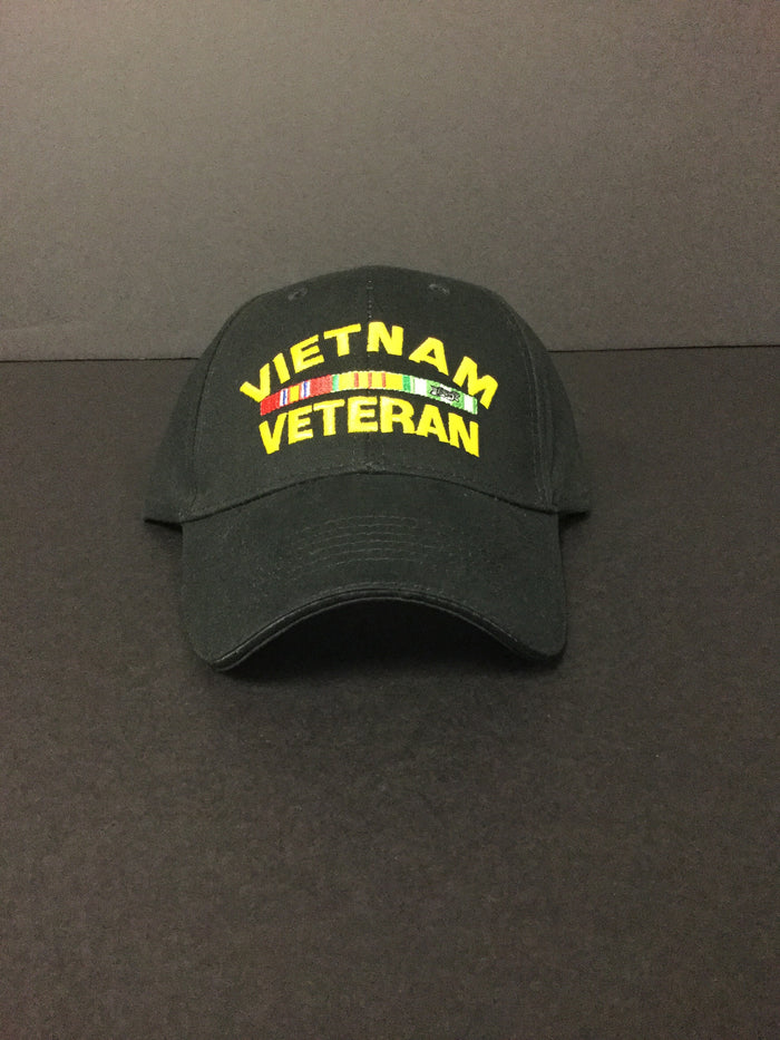 Vietnam Veteran Hat with Service Ribbon