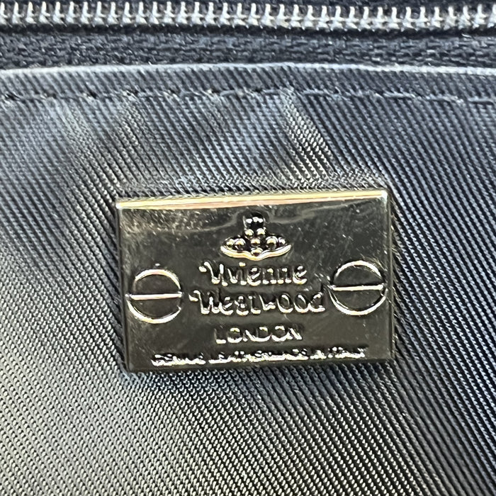 VIVIENNE WESTWOOD ZIP-AROUND PENĚŽENKA (ČERNÁ)