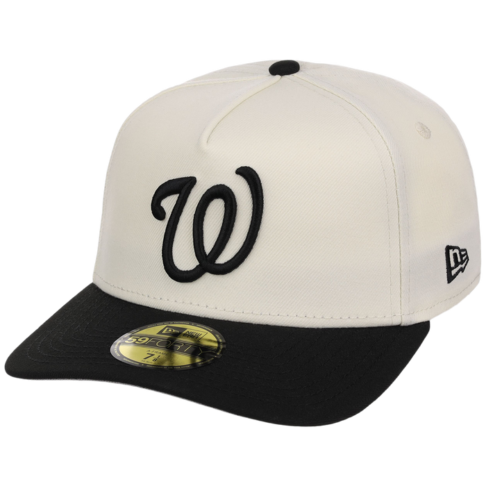Washington Nationals MLB Chrome Noir New Era 59FORTY