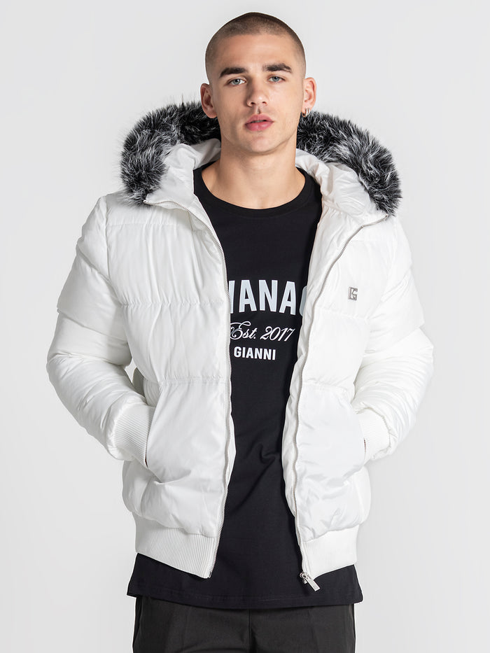 puffers / White Essential Puffer Jacket
