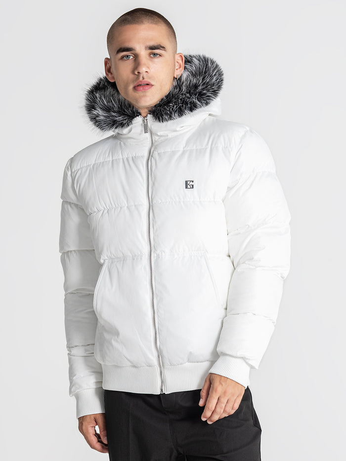 puffers / White Essential Puffer Jacket