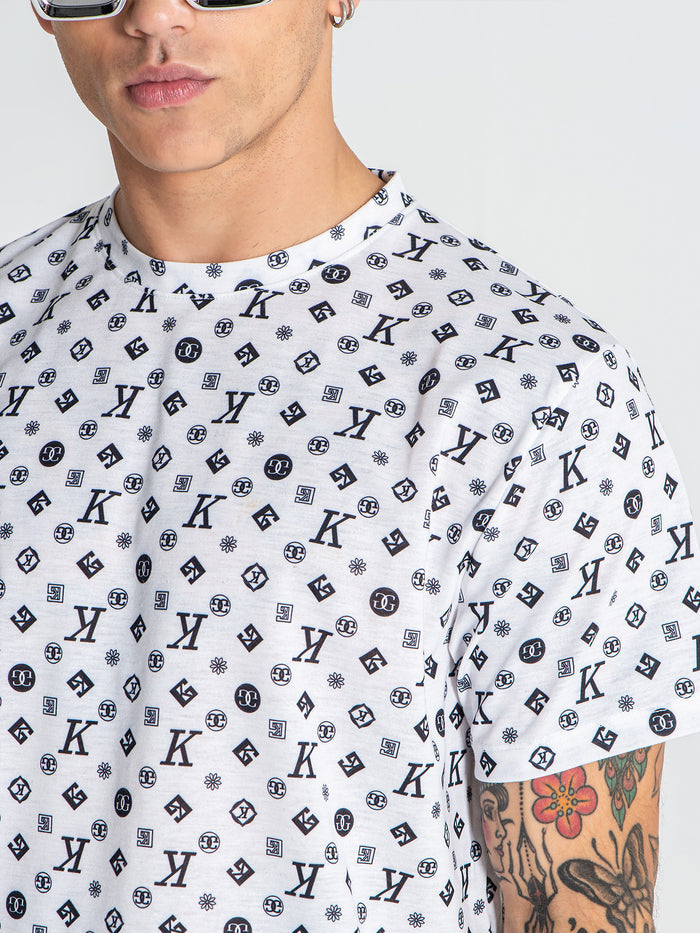 White Mania Tee