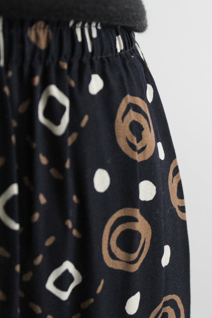 wide leg cropped trousers