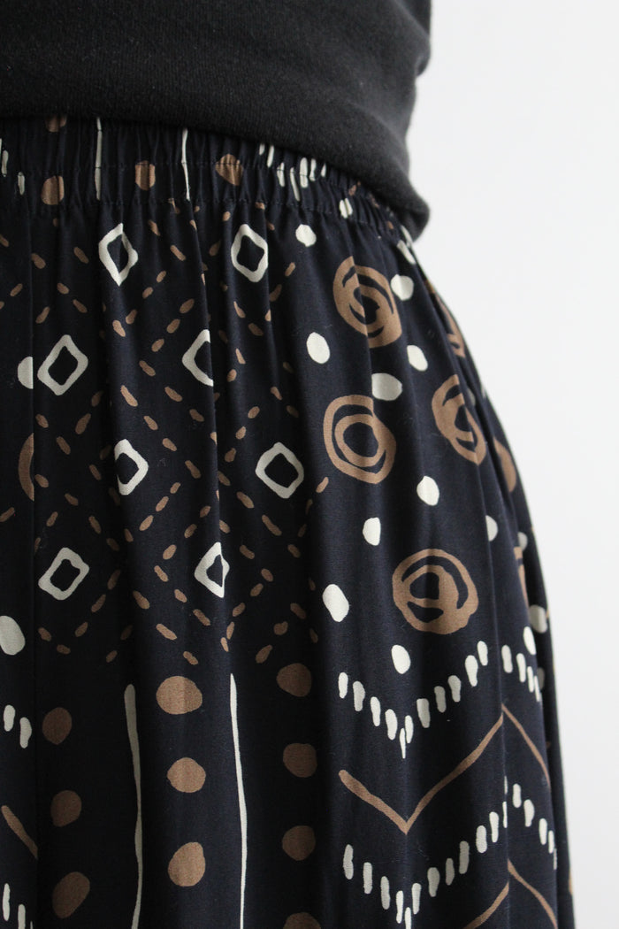 wide leg cropped trousers