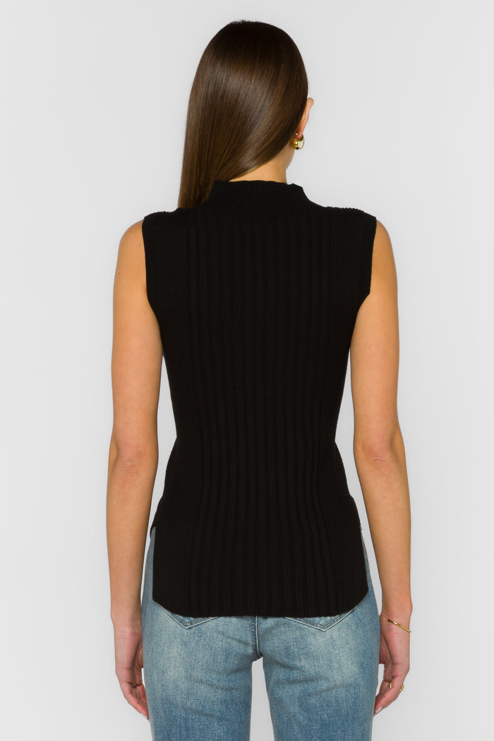 Willow Black Top - Tops - Velvet Heart Clothing
