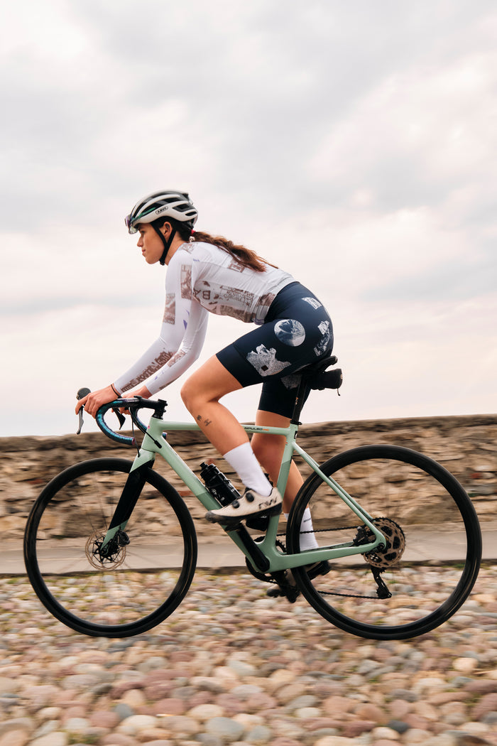 Women's La Posta FR-C Pro Lightweight Long Sleeve Jersey by Giordana Cycling, , Made in Italy