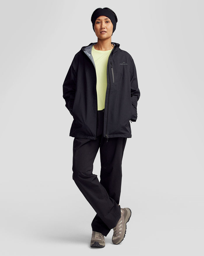 Women’s Ridge 3L GORE-TEX Rain Jacket - Black Stingray
