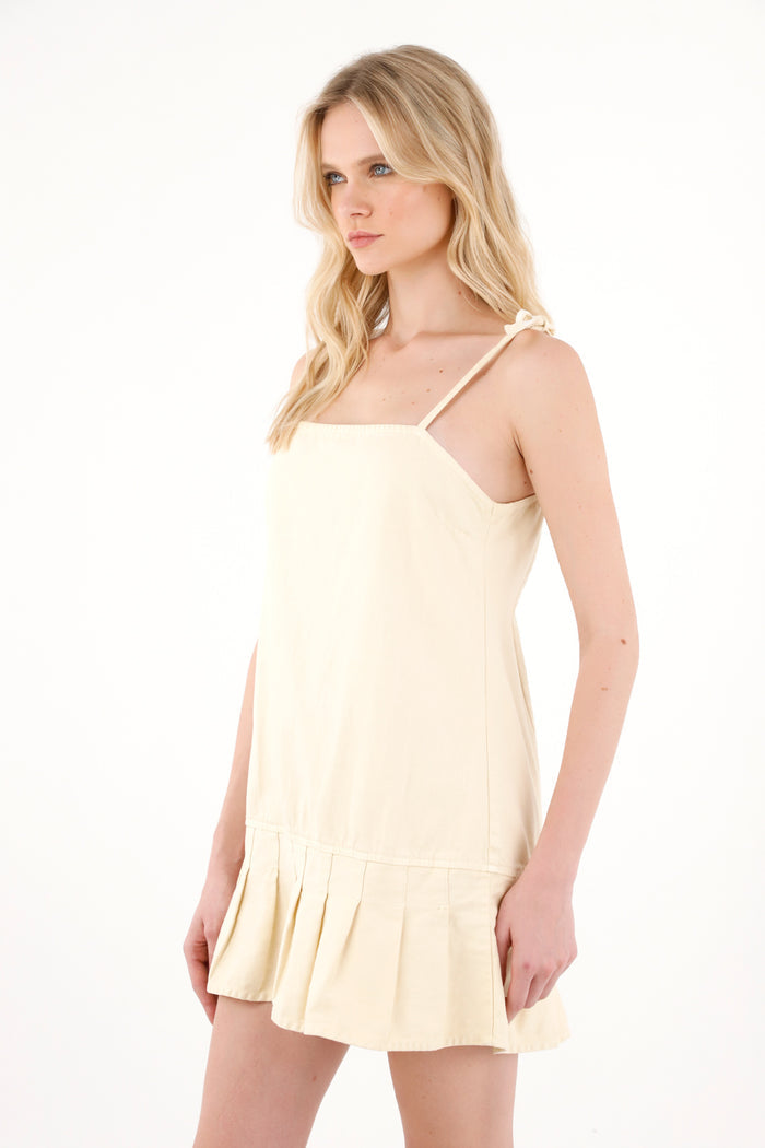 Women's Short Raw Denim Dress