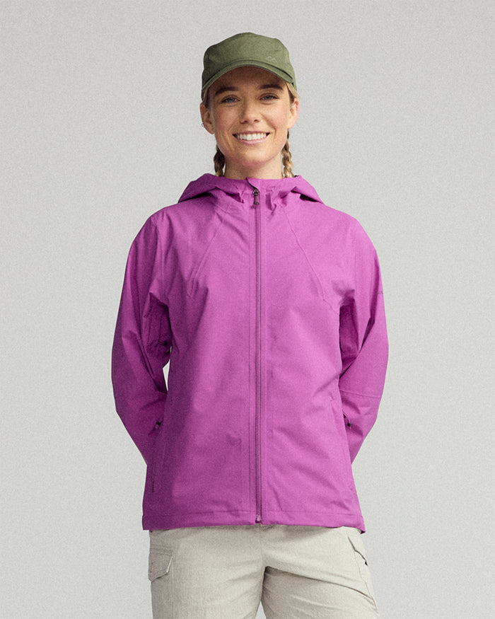 Women's Trailhead Stretch 2.5-layer Rain Jacket - Vivid Purple