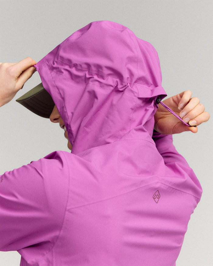 Women's Trailhead Stretch 2.5-layer Rain Jacket - Vivid Purple