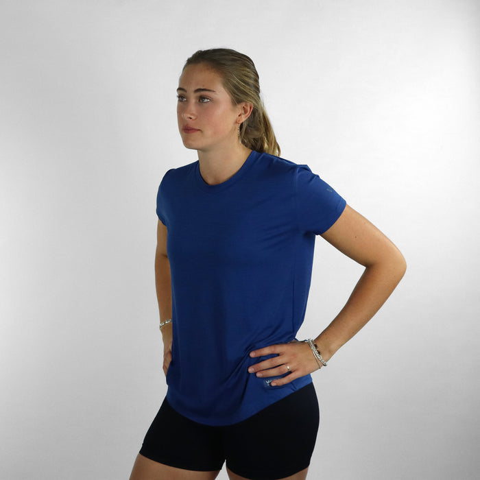 Women's UV Ocean Tech Short Sleeve Tee - Navy
