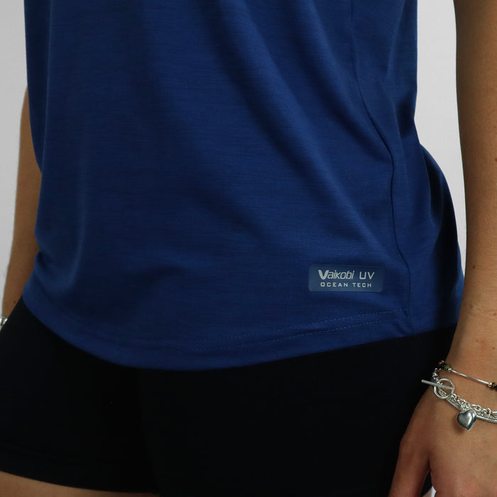 Women's UV Ocean Tech Short Sleeve Tee - Navy